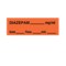 Nevs Tape, Diazepam 1/2" x 500" Orange w/Black SANT-121 - alternate 1